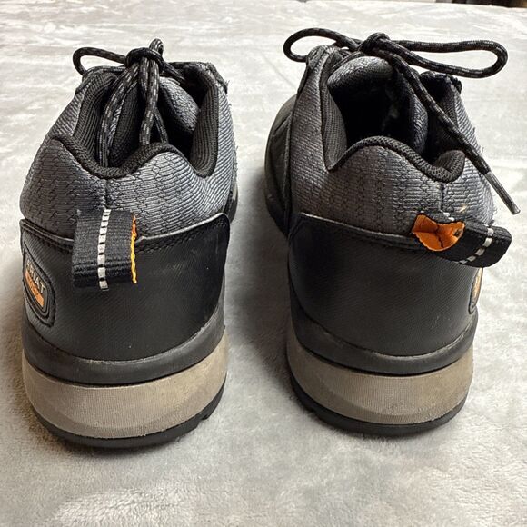 Ariat Men's Composite Toe Work Shoes Size 9 Black Gray ASTM F2413-18 - Picture 4 of 10